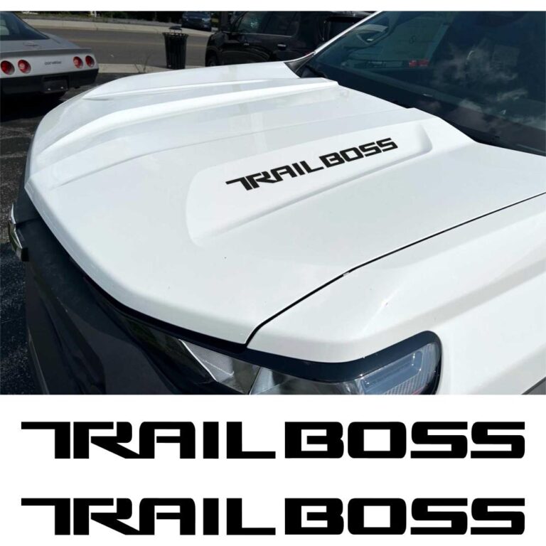 2023 2024 Chevy Colorado Trail Boss Hood Decals