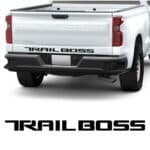 Chevy Silverado Trail Boss Tailgate Decal