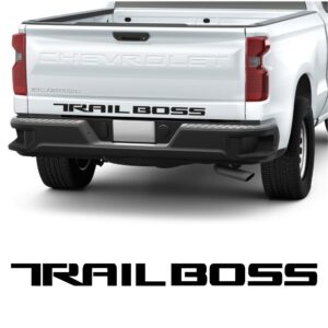 Chevy Silverado Trail Boss Tailgate Decal