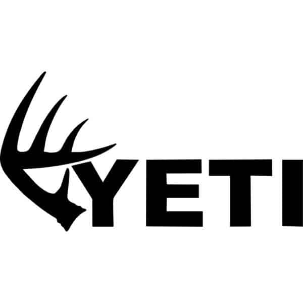 Yeti Antler Decal