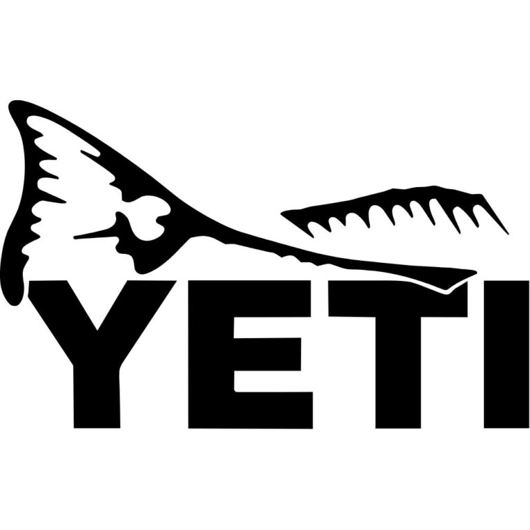 Yeti Fish Decal