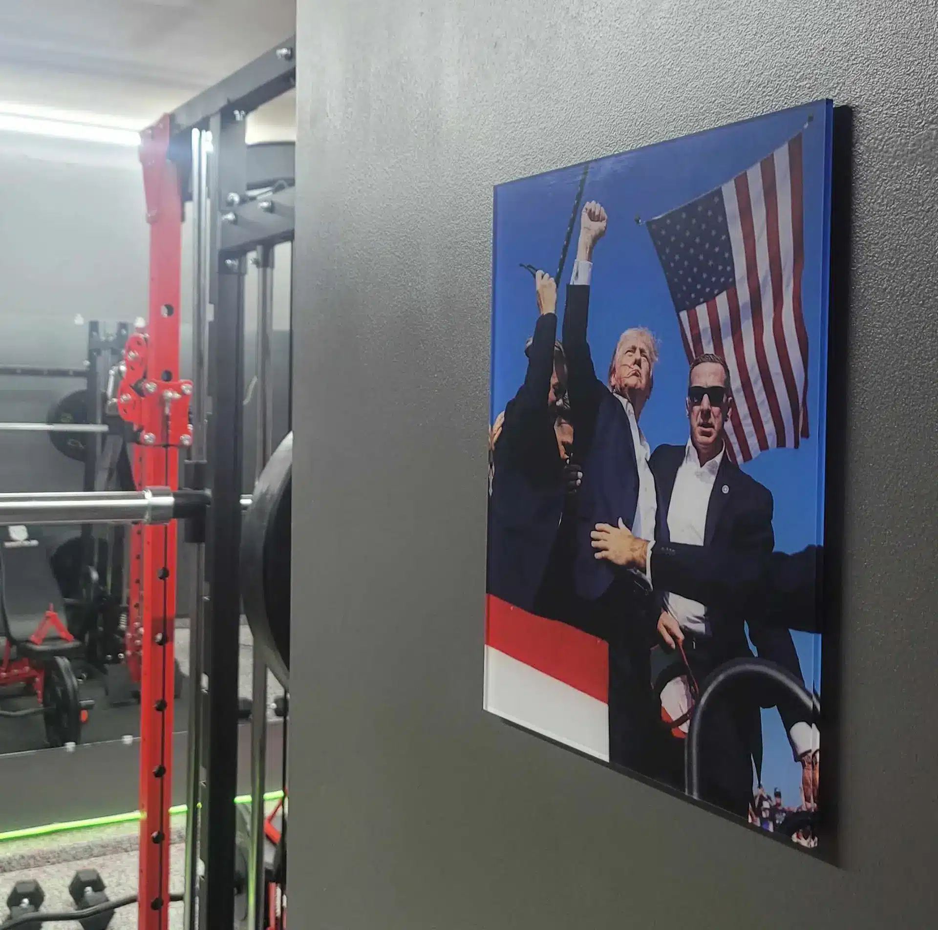 Trump Assassination Attempt Acrylic Sign