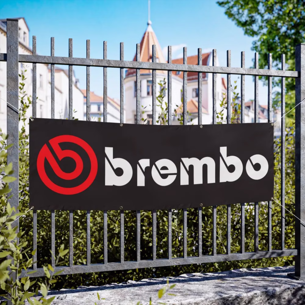 Brembo Brakes Garage Banner