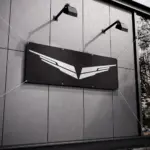 Cadillac Blackwing Garage Banner