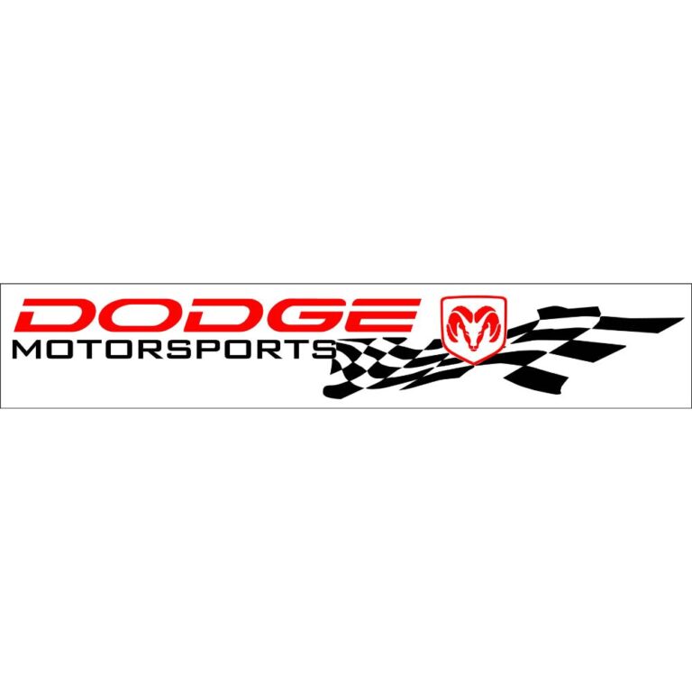 Dodge Motorsports Decal