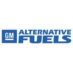 GM Alternative Fuels Decal