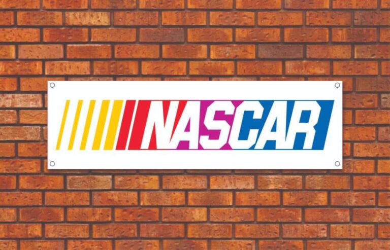 Nascar Garage Banner