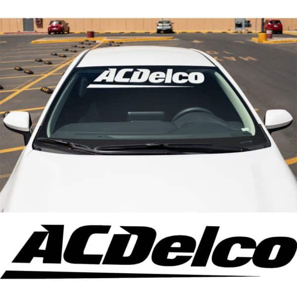 AC Delco Windshield Banner