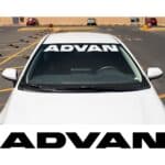 Advan Windshield Banner