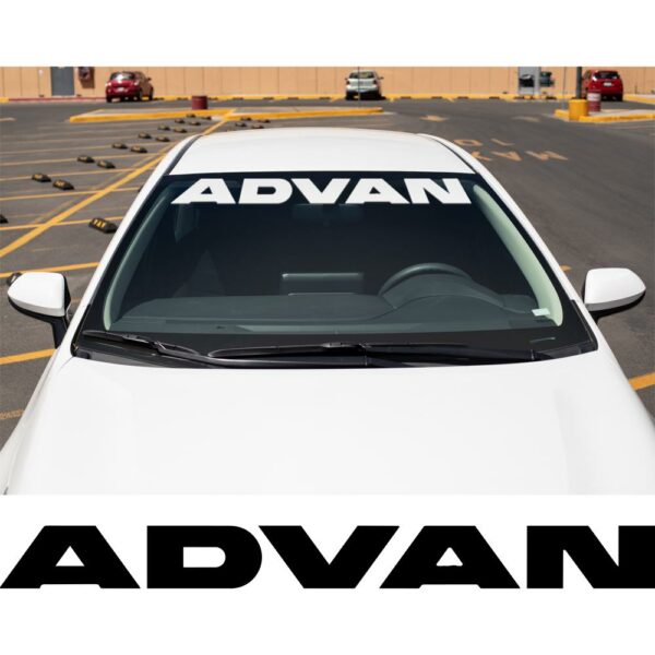 Advan Windshield Banner