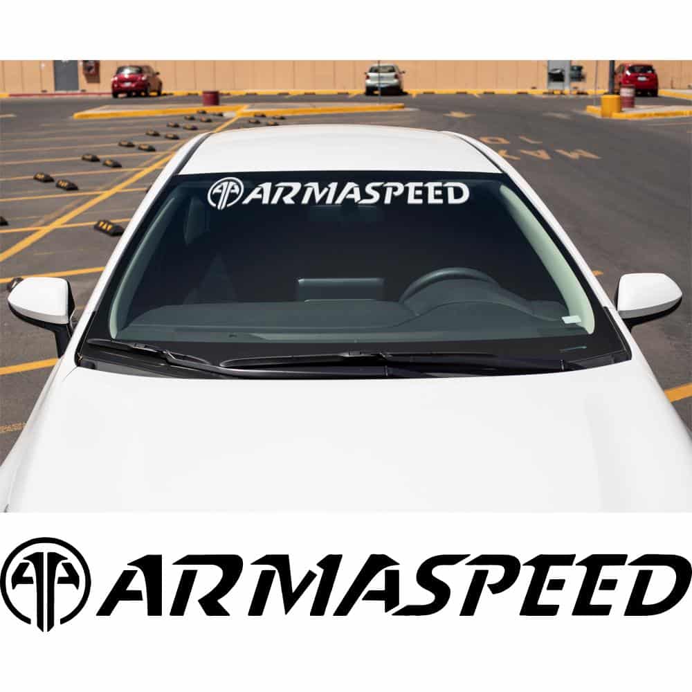 Armaspeed Windshield Banner