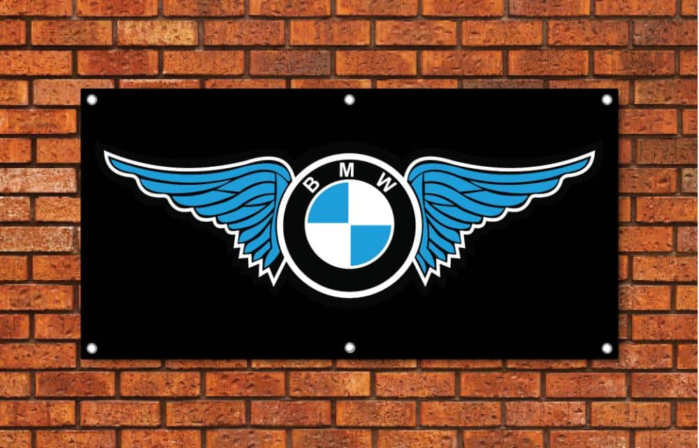 BMW Wings Garage Banner