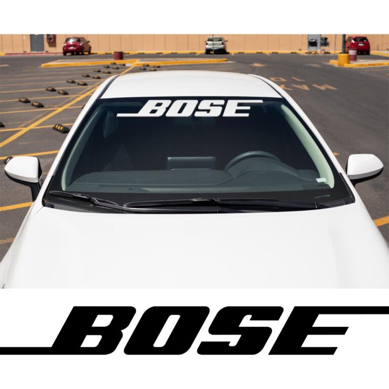 Bose Windshield Banner