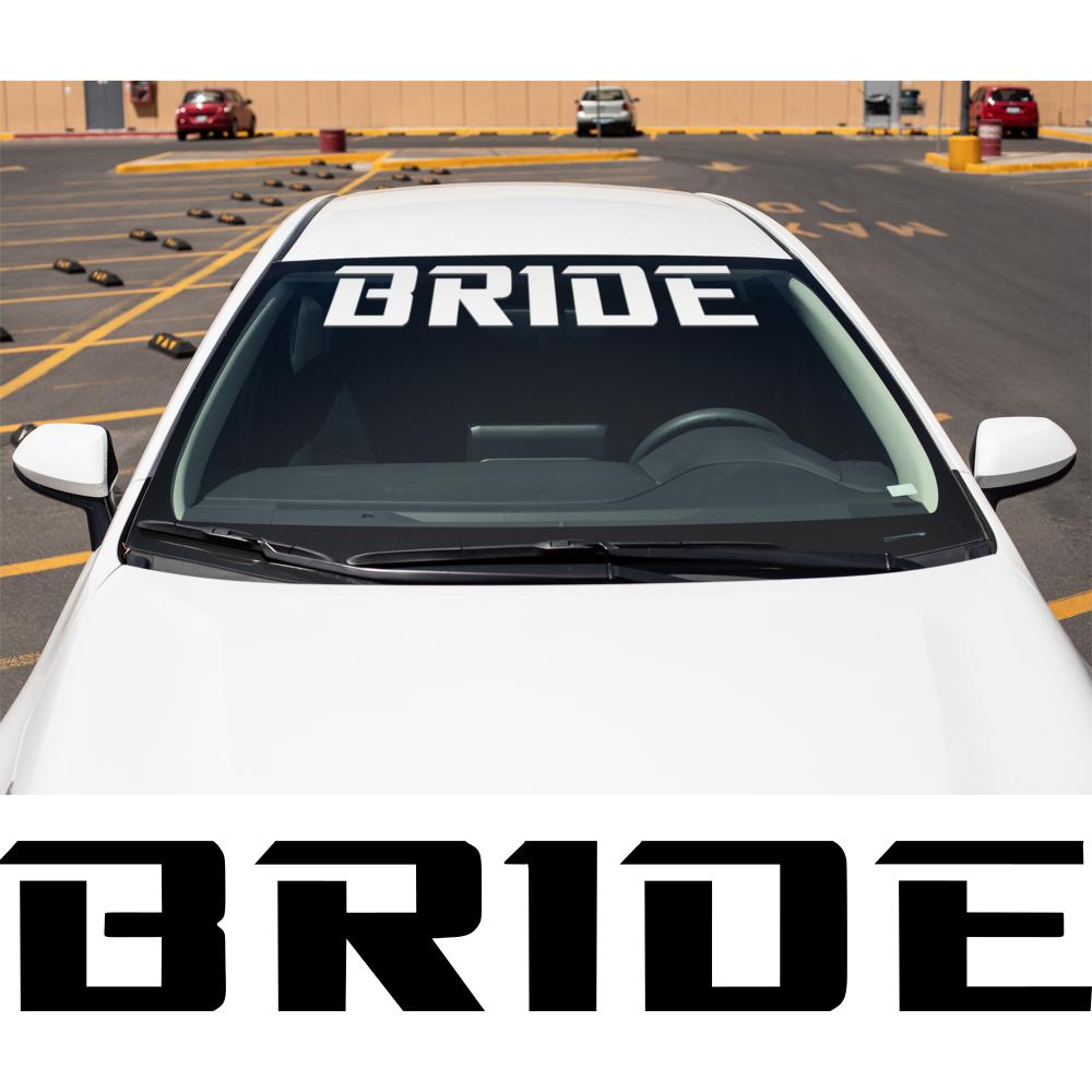 Bride Windshield Banner