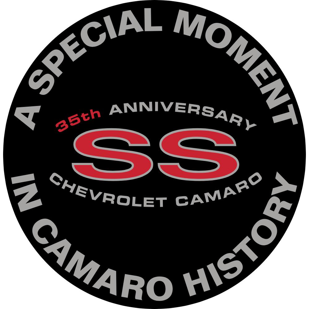 Camaro 35th Anniversary Decal