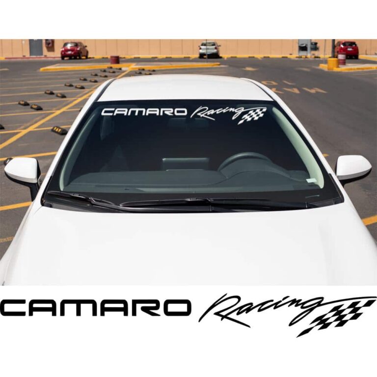Camaro Racing Windshield Banner