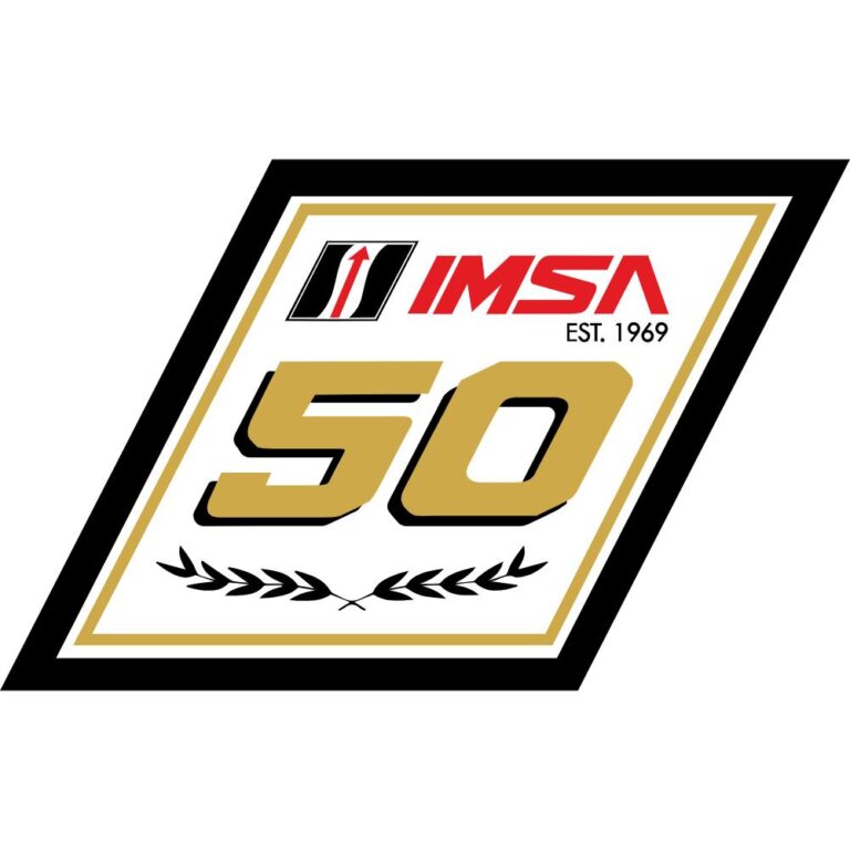 IMSA 50th Decal