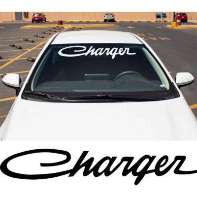Dodge Charger Windshield Banner