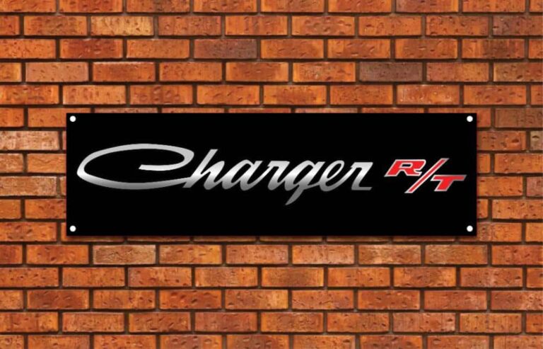 Dodge Charger RT Garage Banner