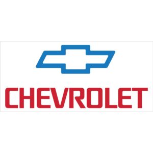 Chevrolet Red White Blue Decal