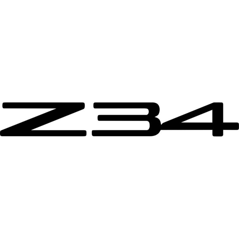 Chevy Z34 Decal