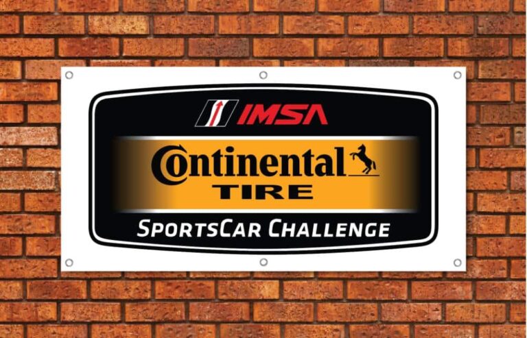 IMSA Continental Sportscar Challenge Garage Banner