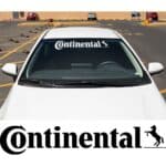 Continental Tires Windshield Banner