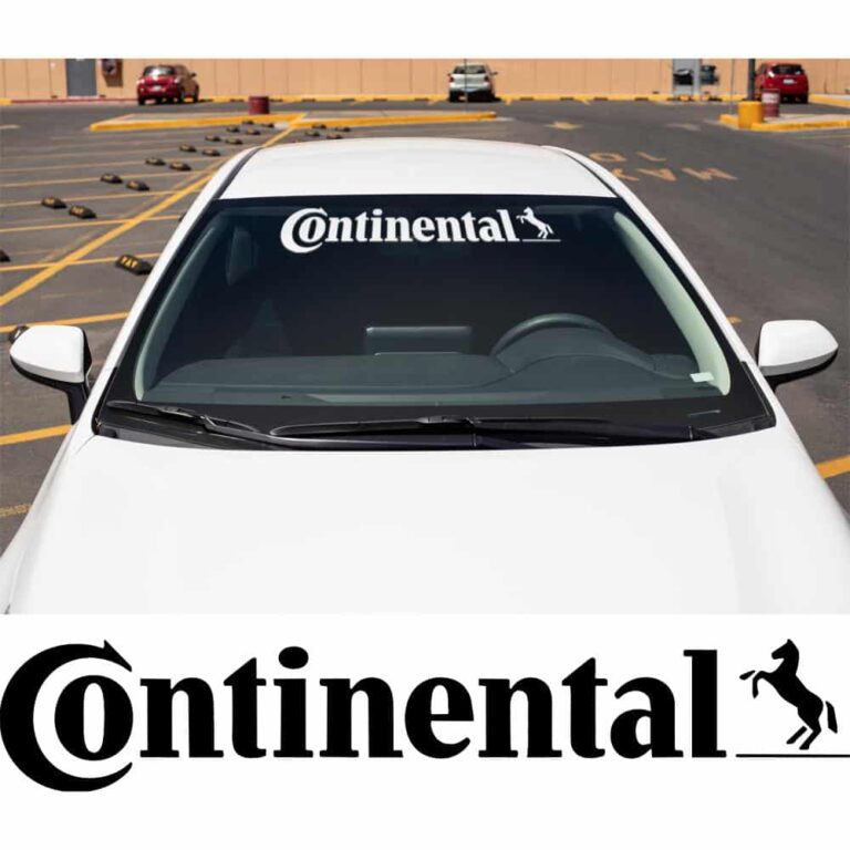 Continental Tires Windshield Banner