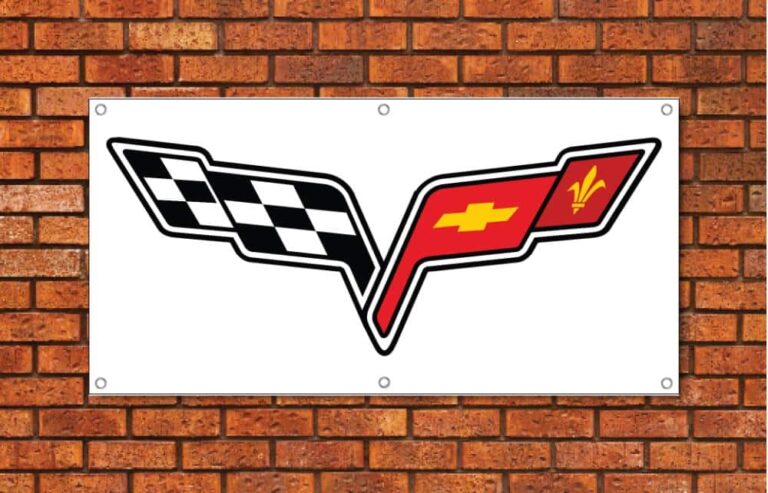 Corvette C6 Garage Banner
