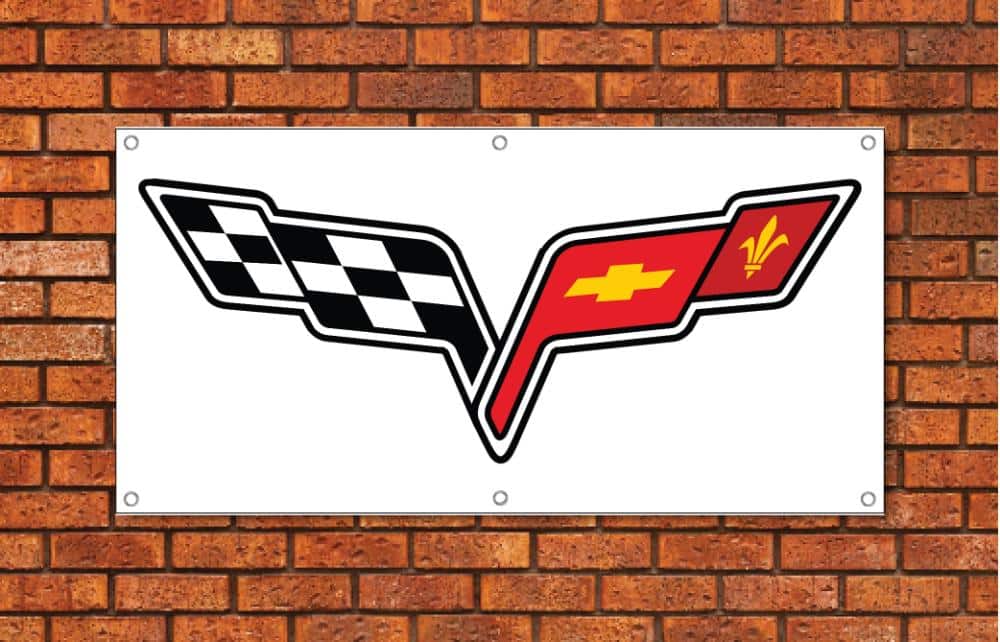 Corvette C6 Garage Banner