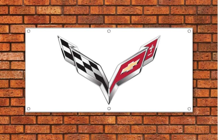 Corvette C7 Garage Banner