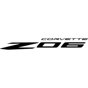 Corvette C8 Z06 Decal