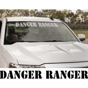 Danger Ranger Windshield Banner