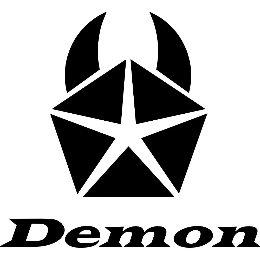 Dodge Demon Horns Decal