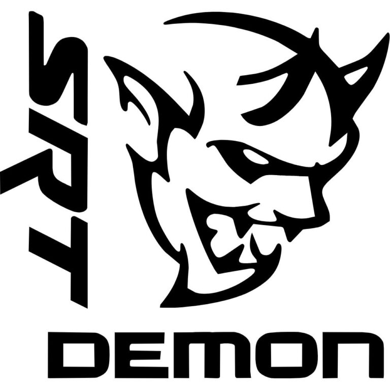 Dodge Demon SRT Decal