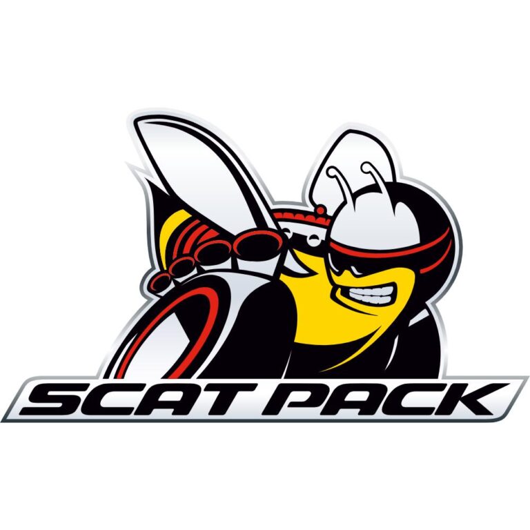 Scat Pack Bee Decal