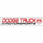 Dodge Truck Motorsports Decal