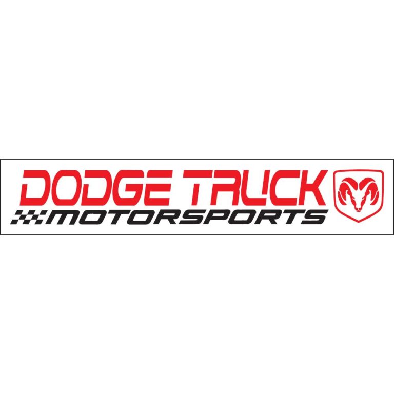 Dodge Truck Motorsports Decal