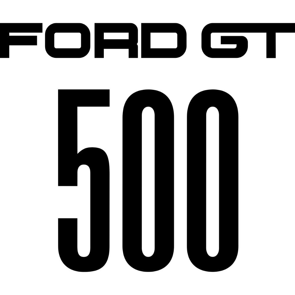 Ford GT 500 Decal