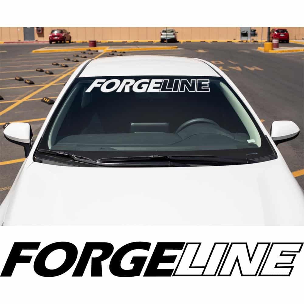 ForgeLine Wheels Windshield Banner