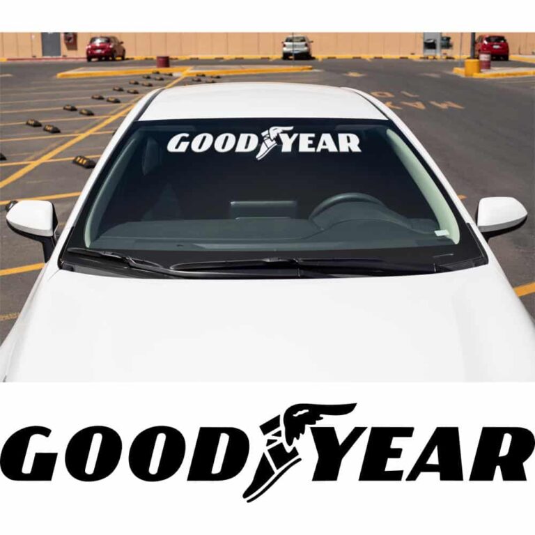 Goodyear Tires Windshield Banner