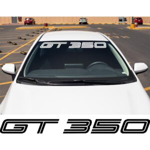 Shelby GT350 Windshield Banner