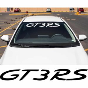 Porsche GT3 RS Windshield Banner