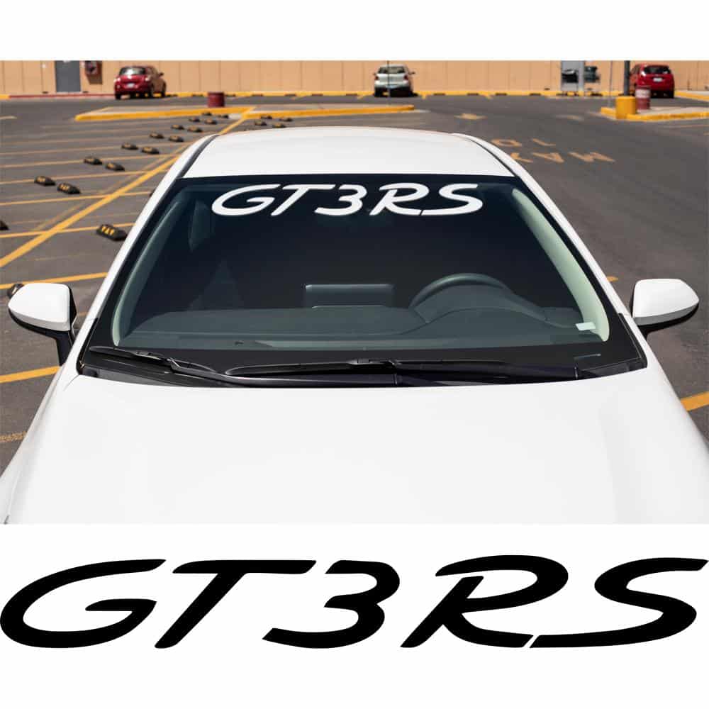 Porsche GT3 RS Windshield Banner