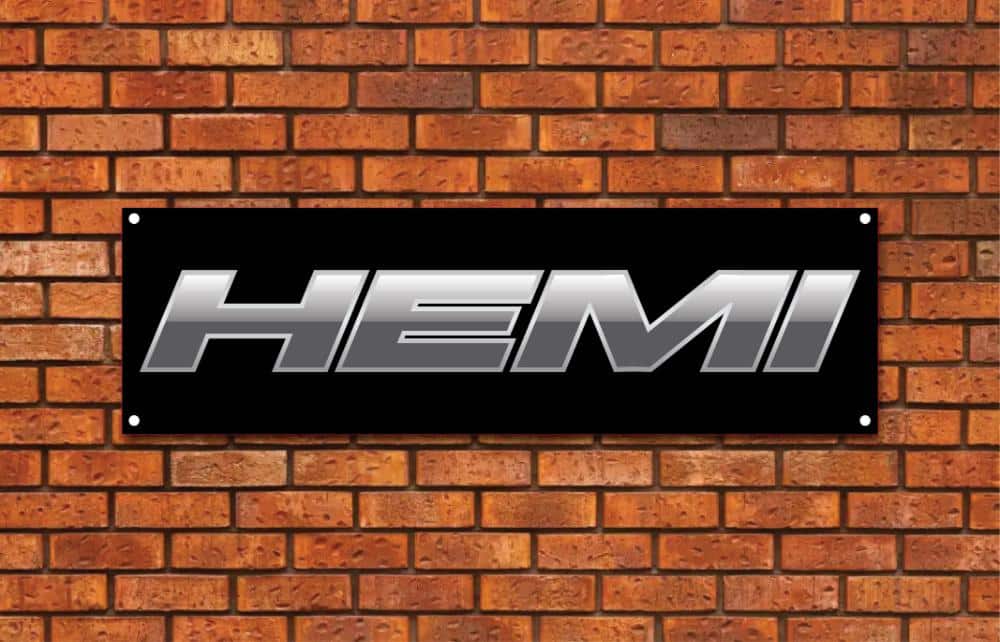 HEMI Garage Banner