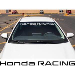 Honda Racing Windshield Banner