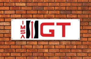 IMSA GT Garage Banner
