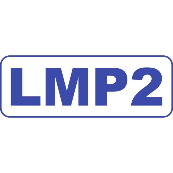 IMSA LMP2 Class Plate Decal