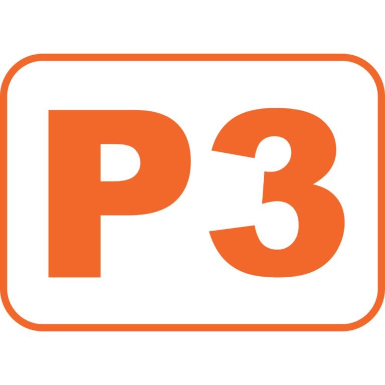 IMSA P3 Class Plate Decal
