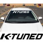 K Tuned Windshield Banner